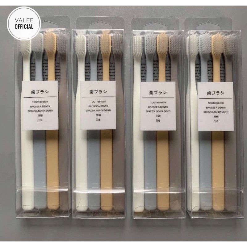 SIKAT GIGI ANAK/ DEWASA ISI 4 PCS TOOTHBRUSH  TRAVEL