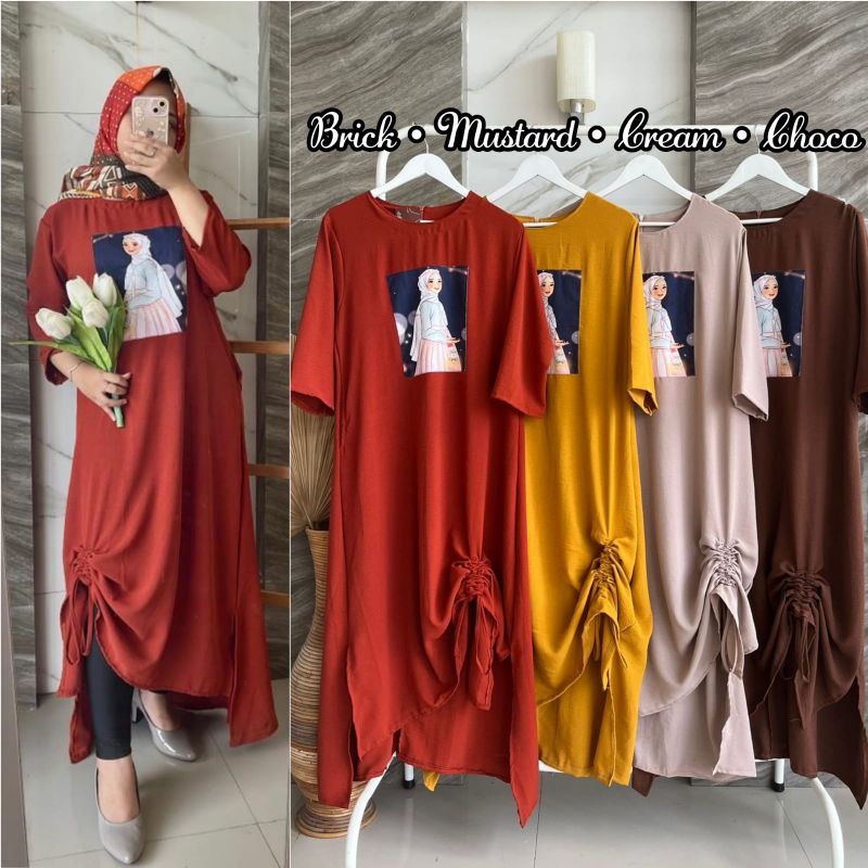 BELLA DRESS SERUT/ DRESS TERBARU