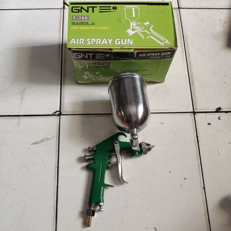 GNT spray gun F75 t/atas / GNT semprotan cat F75 t/atas