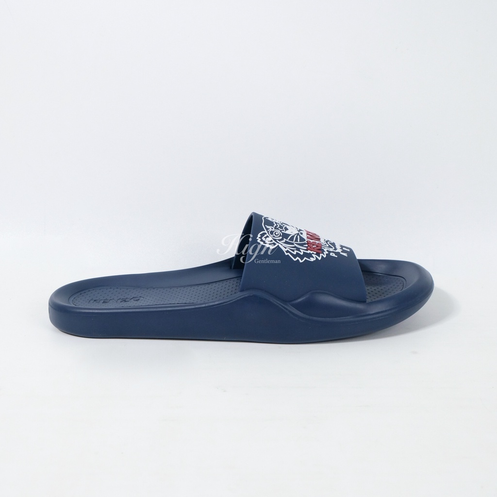 Knzo FW22 Tiger Slides Midnight Blue 100% Original