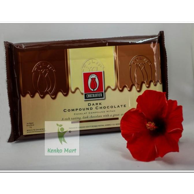 

TULIP Dark Chocolate Compound 1 kg - Coklat Batang 1 kg Ready!!! [COD]
