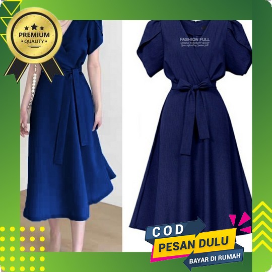 Midi Dres Brukat Murah Dres Natal Dress Ke Gereja Ako Alexiaa Hv Dres Natal Wanita Gereja Baju Dress