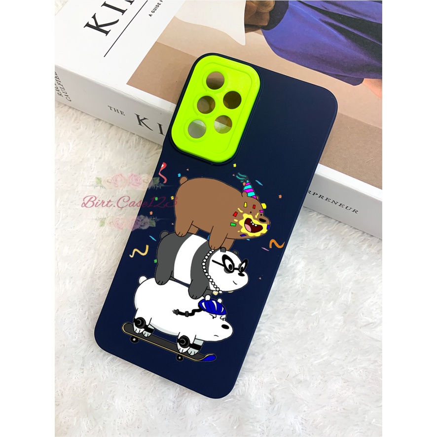 SOFTCASE NALLE SILIKON 2IN1 CAMERA PROTECTION BEAR OPPO VIVO SAMSUNG REALME XIAOMI IPHONE FOR ALL TYPE BC6691