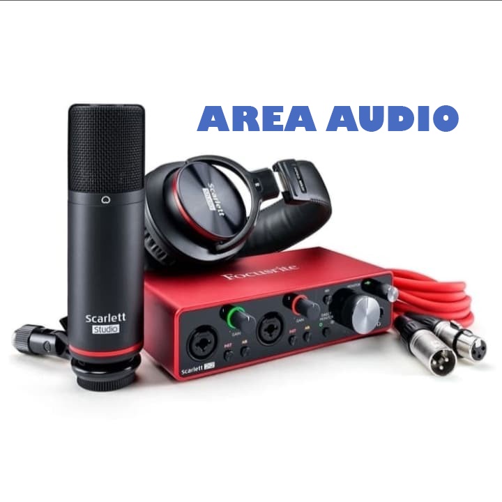 Soundcard Focusrite Scarlett 2i2 Studio 3rd Gen original