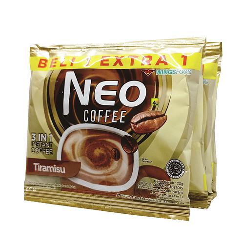 

Kopi Neo Coffe Tiramisu dan Neo Coffe Mocacinno (1 renceng)