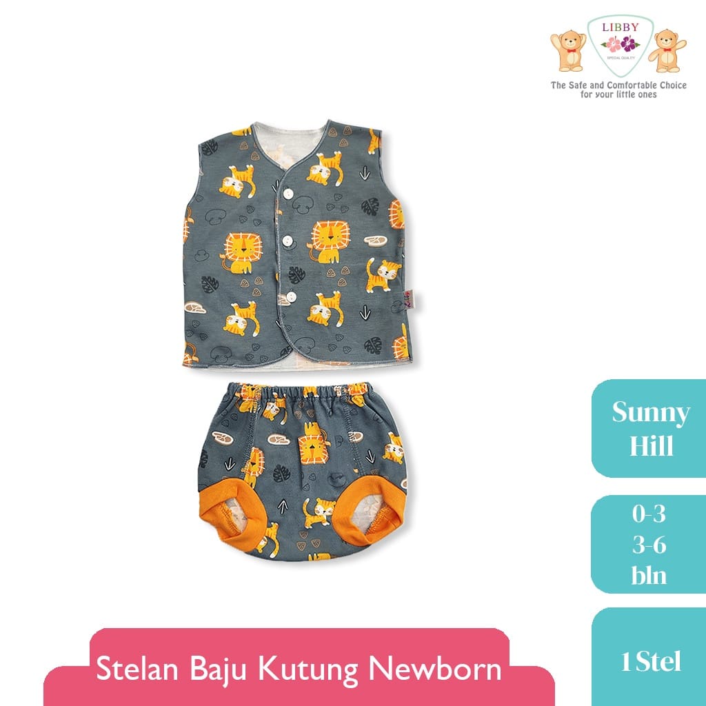 Libby Setelan Baju Kutung Celana Pop - Sunny Hill Series (3 Pcs)