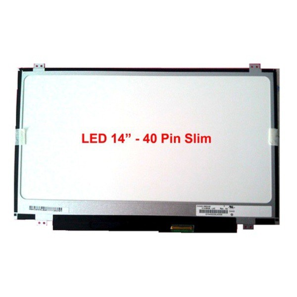 Layar LED Laptop 14 inch Slim 40 pin