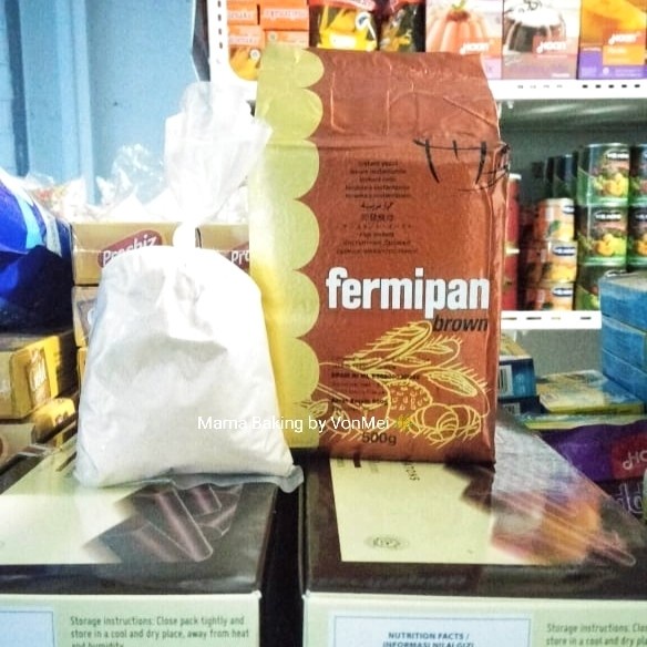 

FERMIPAN Ragi Dry Yeast Ragi Kering Fermipan Brown 100 gr
