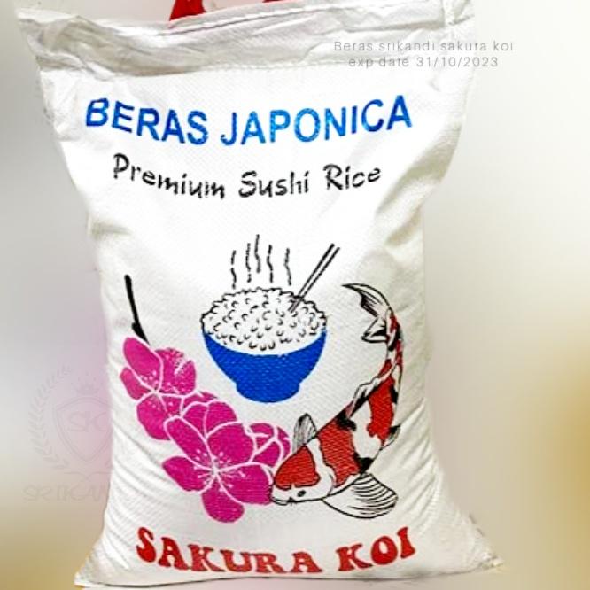 

TrcHh6H1--Beras Jepang japonica Sakura Koi kemasan 10kg