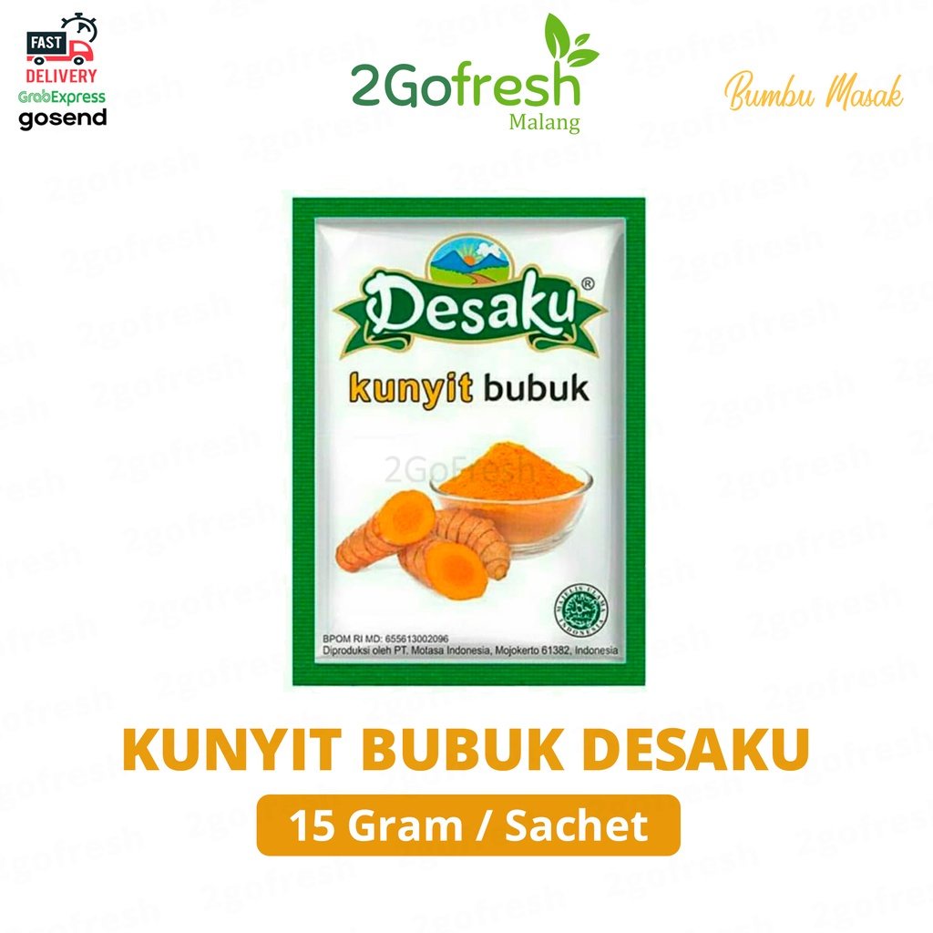 

Kunyit Bubuk Desaku Bumbu Masak Sachet - Sayur Sayuran