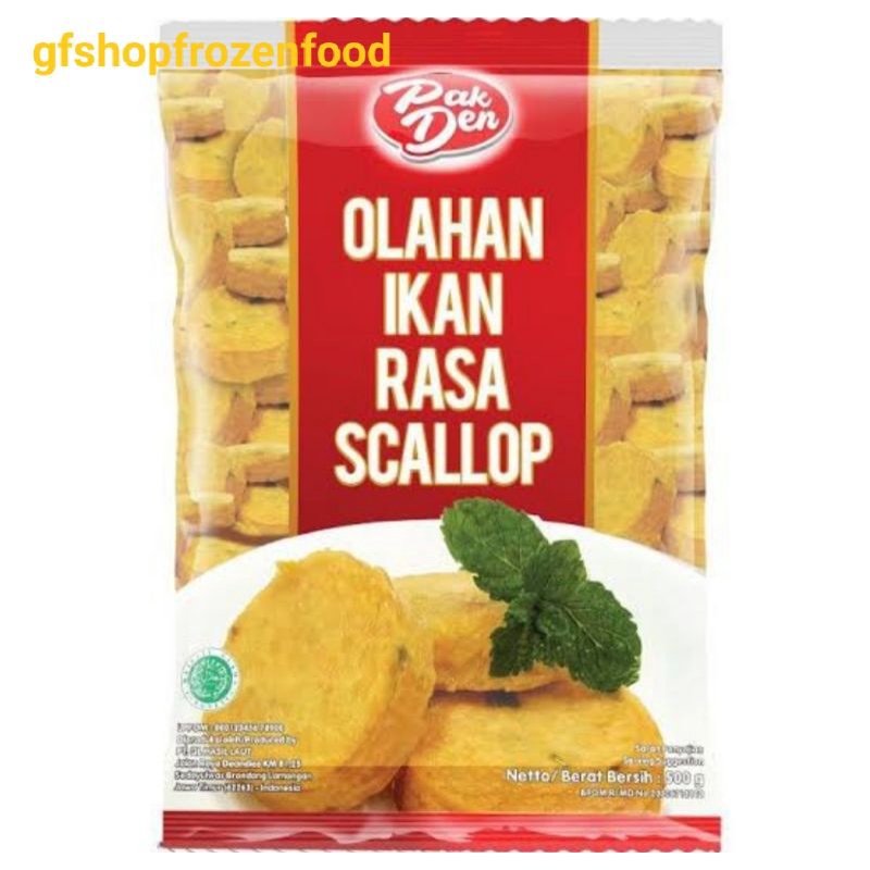 

Pak Den Scallop 500g / Frozen Food (khusus jawatimur)