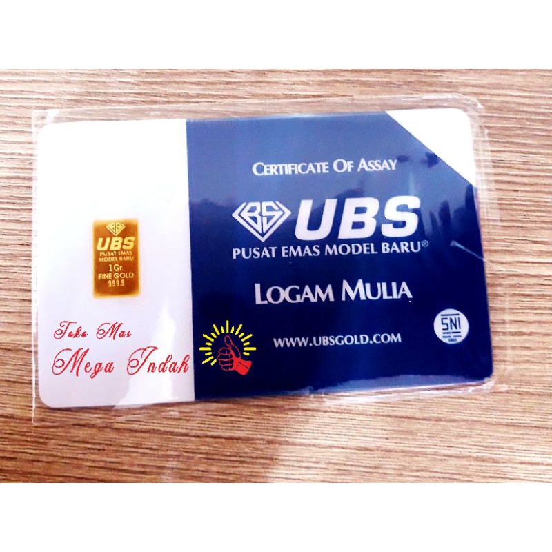 Logam Mulia LM UBS Fine Gold 1 gram #termurah