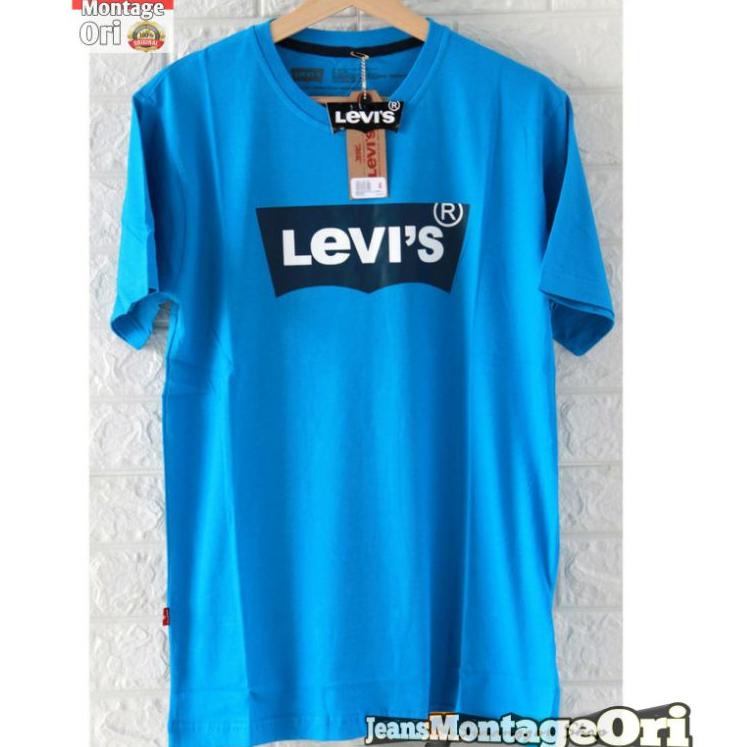 ZIUA Baju Levis Original Asli Import Kaos Levis Ori Baju Kaos Pria Levis Kaos Cowok Lengan Pendek St