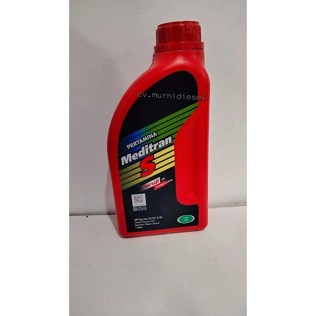 OLI MESIN MOBIL DIESEL MEDITRAN S SAE 40 1 LITER PERTAMINA