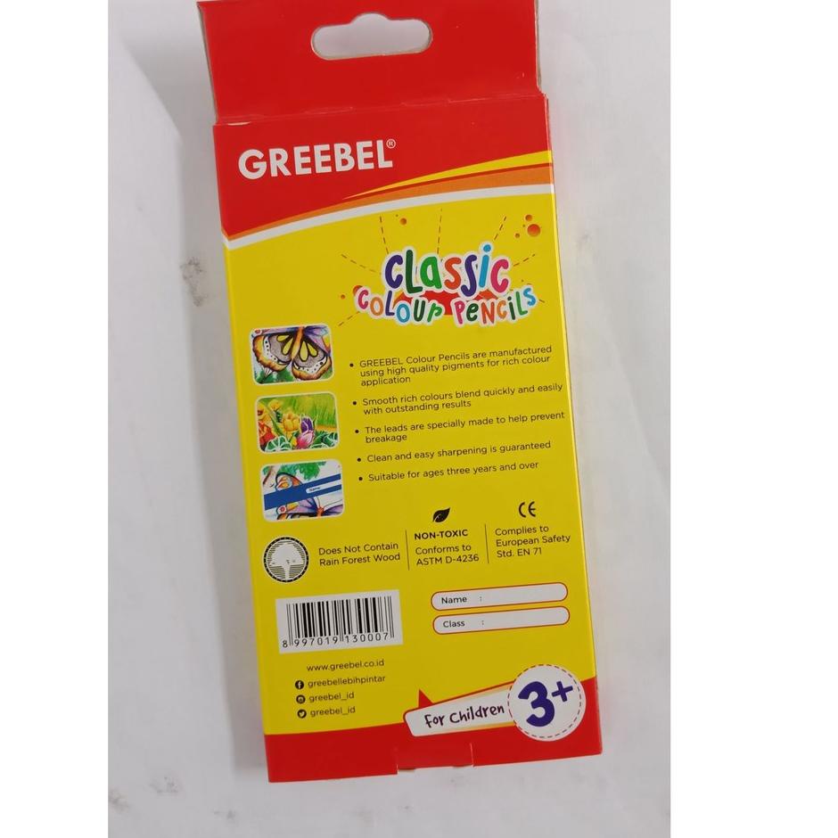 

Murah Hari ini pensil warna greebel classic 12 panjang