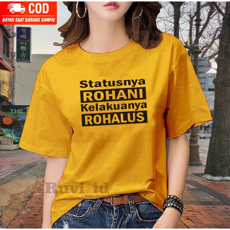 Ruvi_id-BELI 3 KAOS GRATIS HEADSET / KAOS KATA-KATA KEKINIAN / KAOS WANITA / KAOS PRIA / KAOS KATUN COMBED 30s / KAOS DISTRO / KAOS KOREAN STYLE / KAOS OBLONG / BLUS / T-SHIRT / KAOS WANITA IMPORT / KAOS REMAJA / KAOS OVERSIZE / KAOS TERLARIS / KAOS MURAH