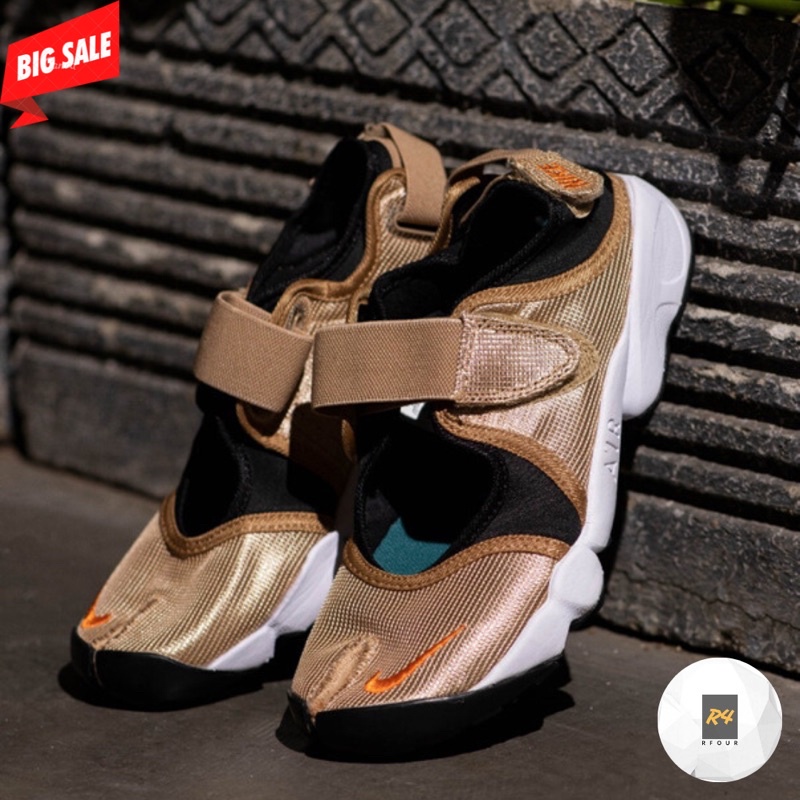 NIKE AIR RIFT GOLD BLACK 100% ORIGINAL BNWB | SEPATU NIKE ORIGINAL
