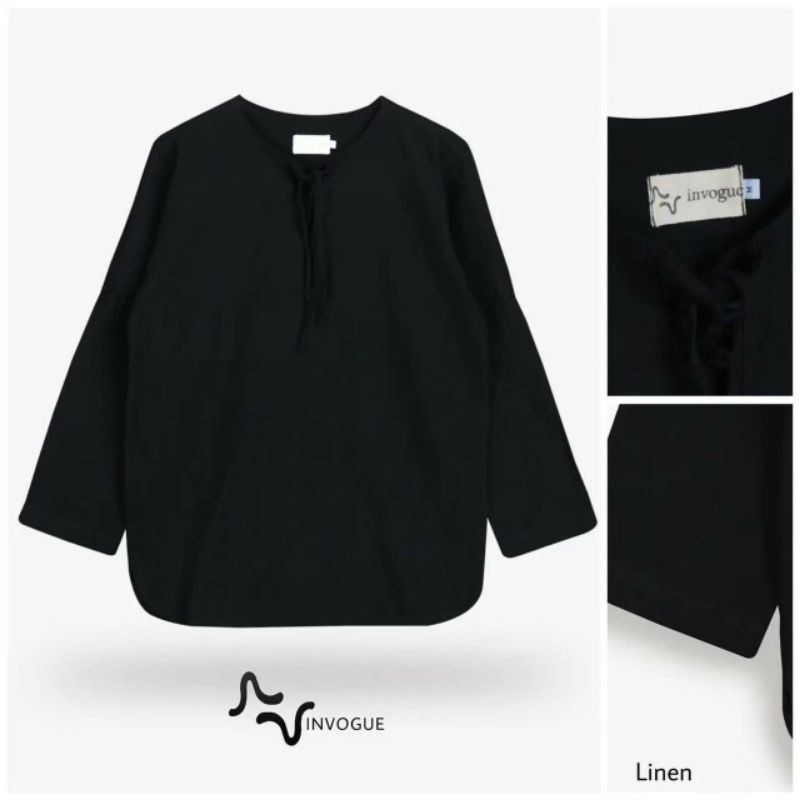 Kemeja Pria Jiwana Linen Panjang Pria Oversize Klasic | Kemeja Polos Panjang Hitam Klasic |Kemeja  J