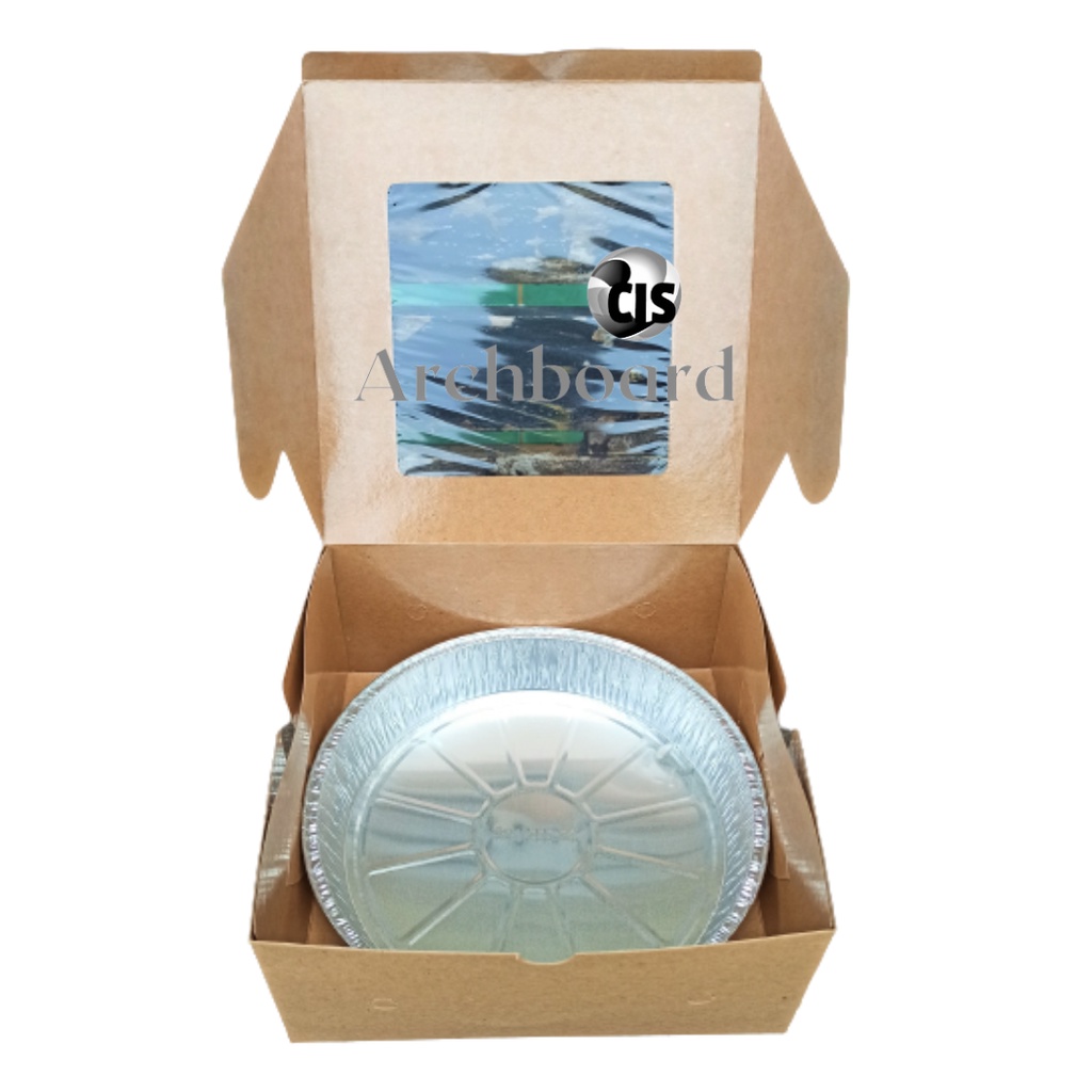 

Box Kraft Window + Aluminium Foil RX 1200 + Tutup