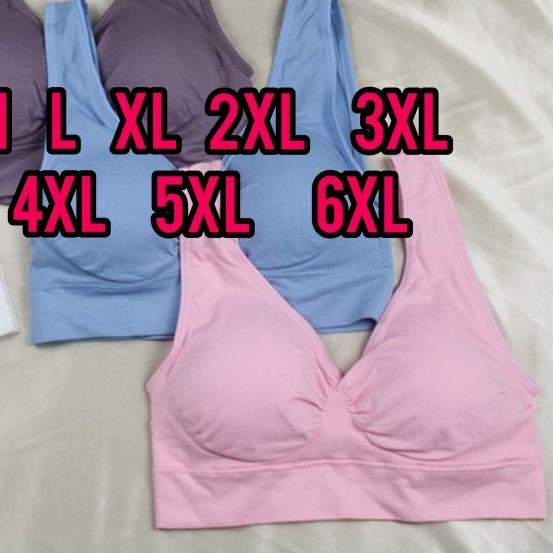 GENIE BRA SPORT JUMBO MINISET BH MENYUSUI RITSLETING ZIPPER PUSH UP - XL