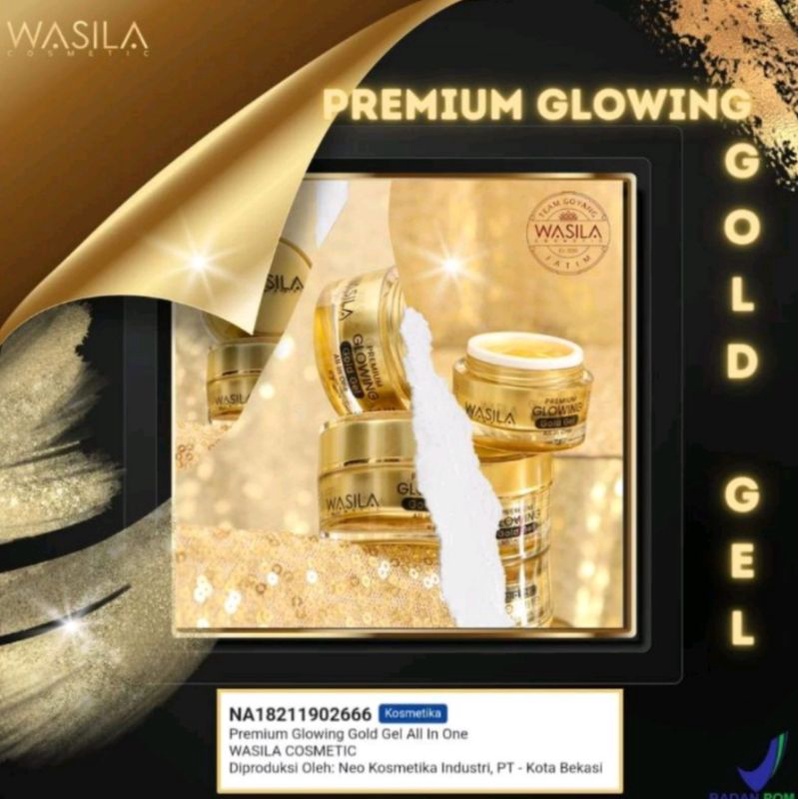 WASILA PREMIUM GLOWING GOLD GEL