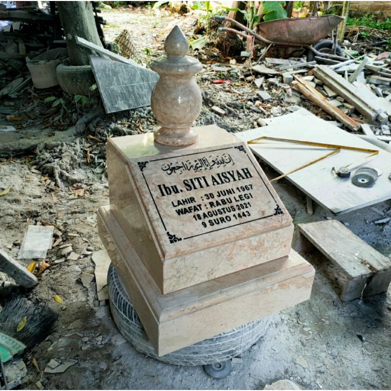 Maesan Makam Marmer Model Kombinasi