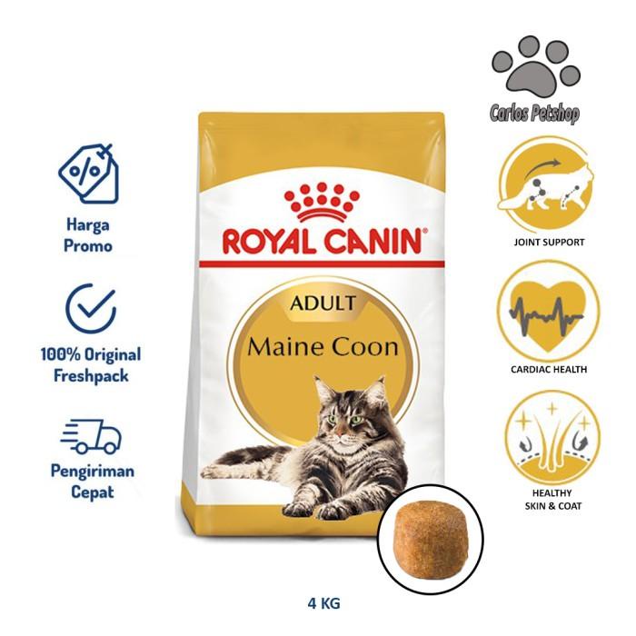 Catfood Royal Canin Maine Coon Adult 4Kg - Promo Price