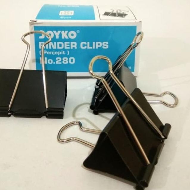 

Promo Update Binder Clip 280 penjepit kertas besar / jumbo