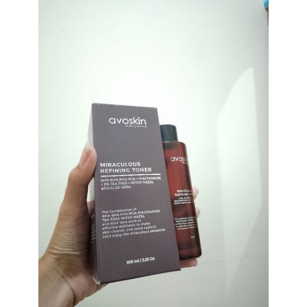 avoskin refining toner