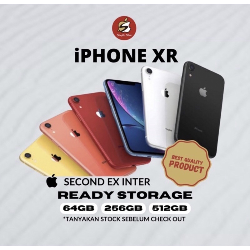 IPHONE XR 256 GB SECOND INTERNATIONAL