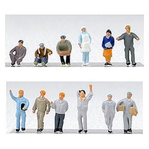 Model Kit / Figure Diorama Acc - Tomytec Factory People