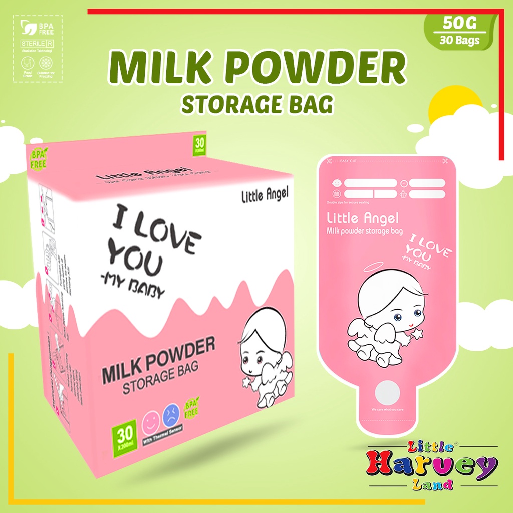 KANTONG SUSU BUBUK BAYI SUFOR PLASTIK SUSU FORMULA BABY MILK POWDER Storage Bag ORI 30pcs ASI COD