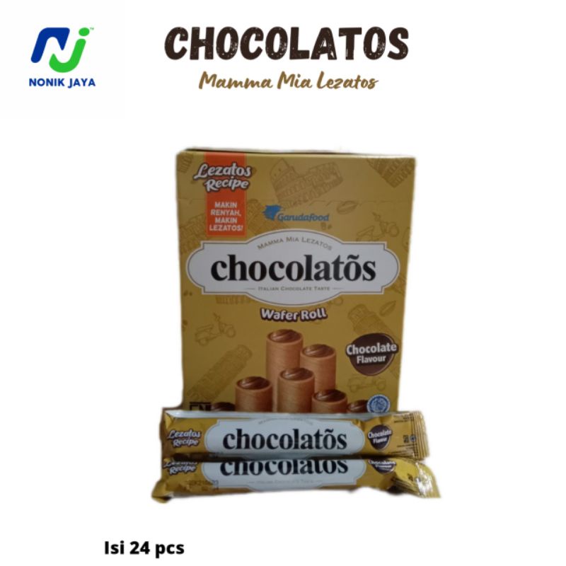 Gery Chocolatos Roll Rp 500 isi 24 pcs