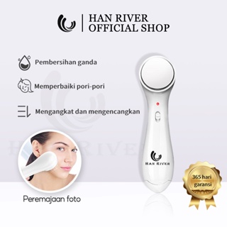 Image of HAN RIVER HRDRY01WH Alat Setrika Wajah Pemijat Perawatan Kulit Anti Anging Facial Massage
