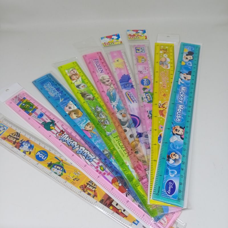 

Penggaris Plastik 30 Cm