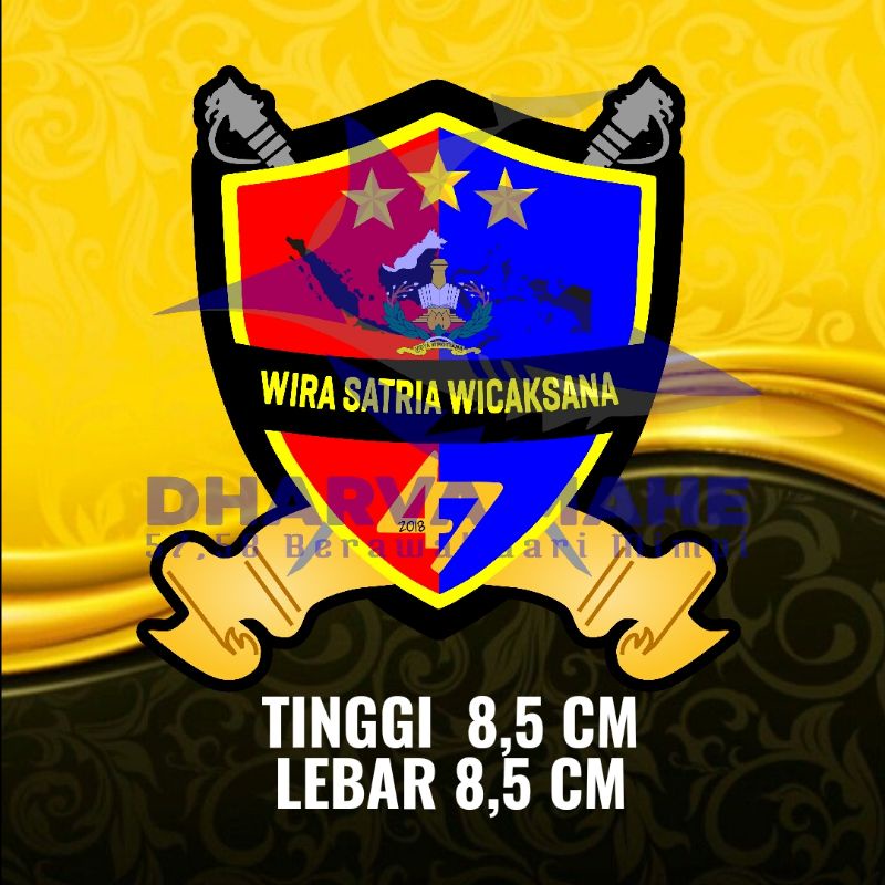 WSW 47, WSW47 , SIP Reg 47,  SIP tahun 2018, Stiker Polri, Stiker Polisi, stiker motor, stiker mobil