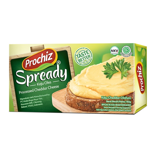 Keju Prochiz 160 gram Gold Cheddar / Quick Melt / Spready / Slice