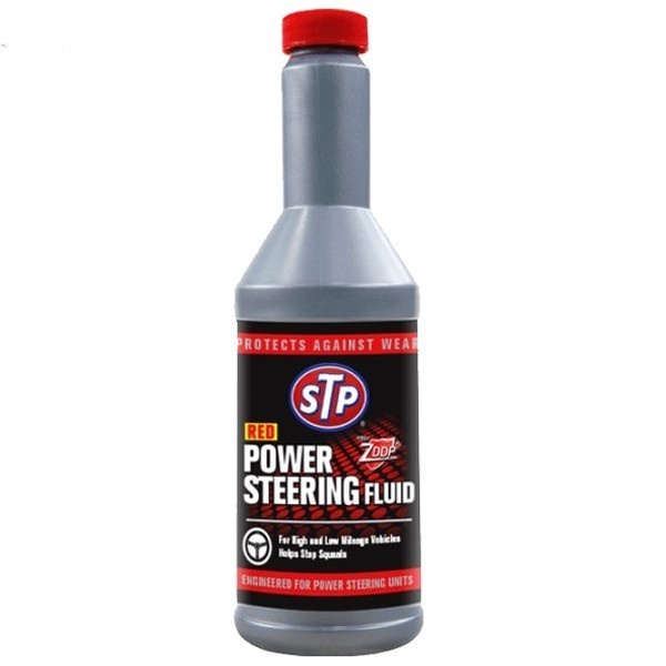 STP Power Steering Fluid 300 ml Merah Cairan Minyak Pelumas Stir Mobil