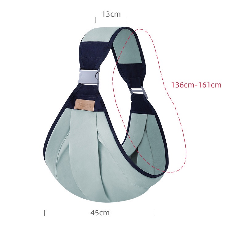 [1KG 6PCS] LBS Gendongan Bayi Depan Multifungsi Baby Carrier Bentuk M Kain Praktis