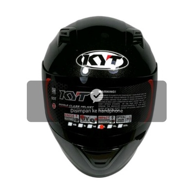 HITAM METALIC-HELM KYT R10 HITAM SOLID-HELM KYT TT COURSE-KYT TT COURSE-HELM KYT-HELM COD-KYT R-10