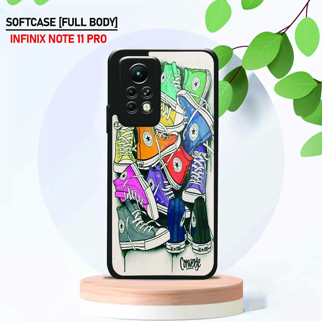 Glossy Softcase Infinix Note 11 Pro - Case Kaca Infinix Note 11 Pro - Softcase Mengkilat Infinix Not