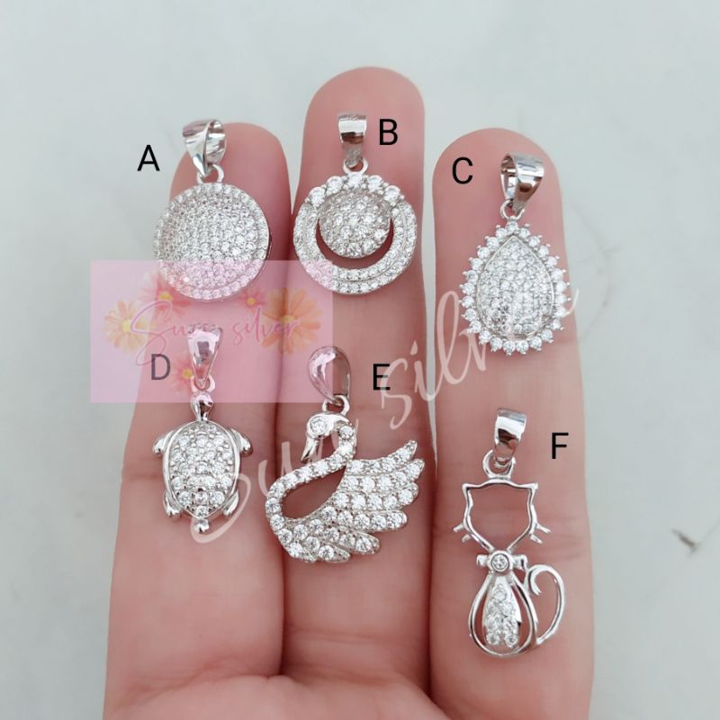 LIONTIN BULAT, LIONTIN ANGSA, LIONTIN WANITA PERAK ASLI 925 NEW 7