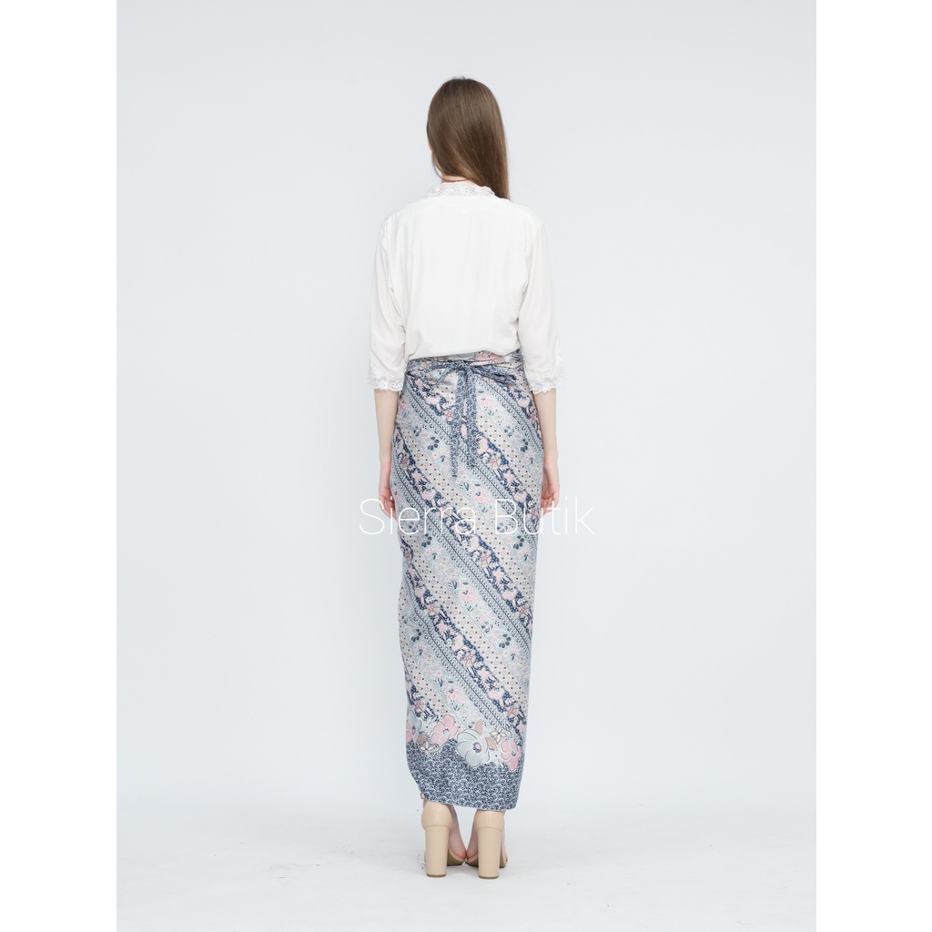 ROK LILIT BATIK GREYISH BLUE PREMIUM