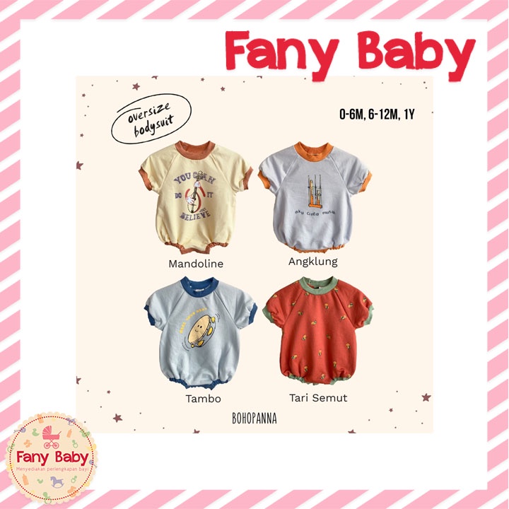 BOHOPANNA - OVERSIZE BODYSUIT - Jumper Bayi