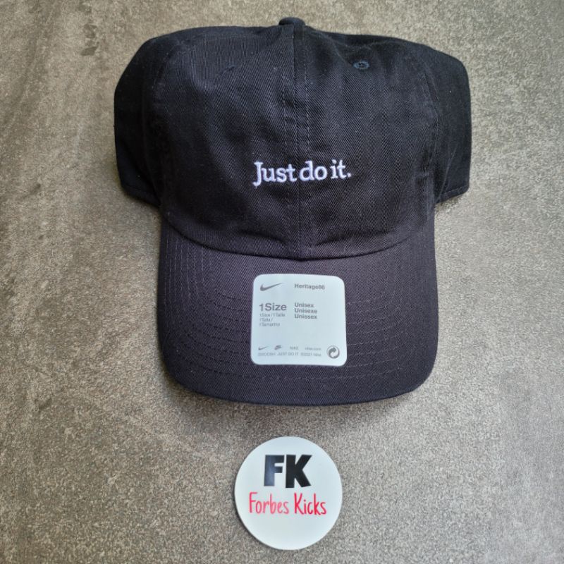 Nike Cap Just Do It || white black original authentic logo hat