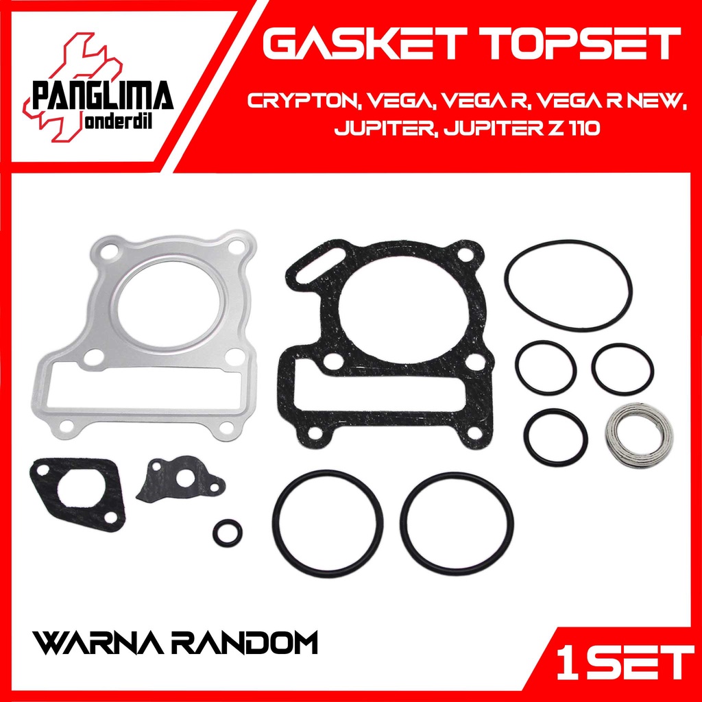 Gasket Topset Crypton &amp; Vega-R-R New &amp; Jupiter-Z 110 Paking-Packing-Perpak Top-Set