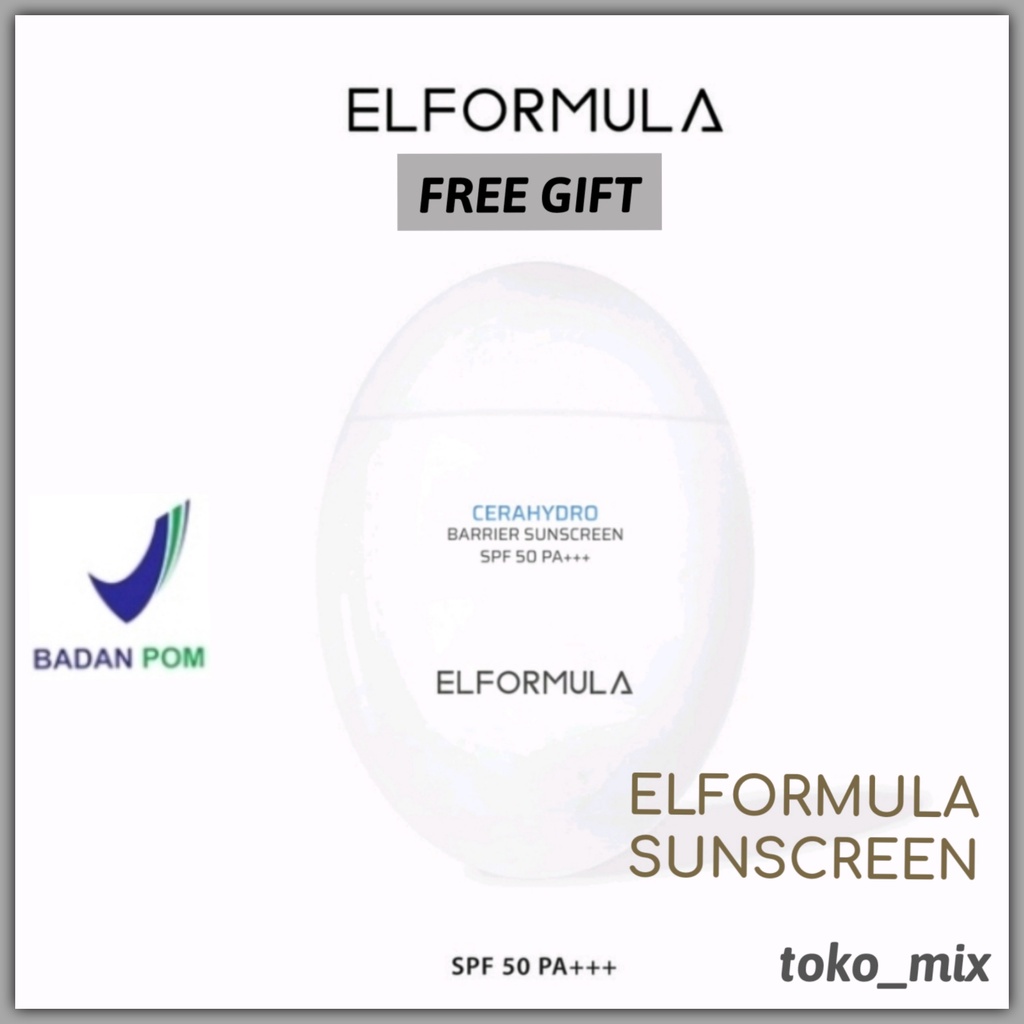 ELFORMULA Cerahydro Barrier Sunscreen SPF 50 PA+++ | Elformula Sunscreen