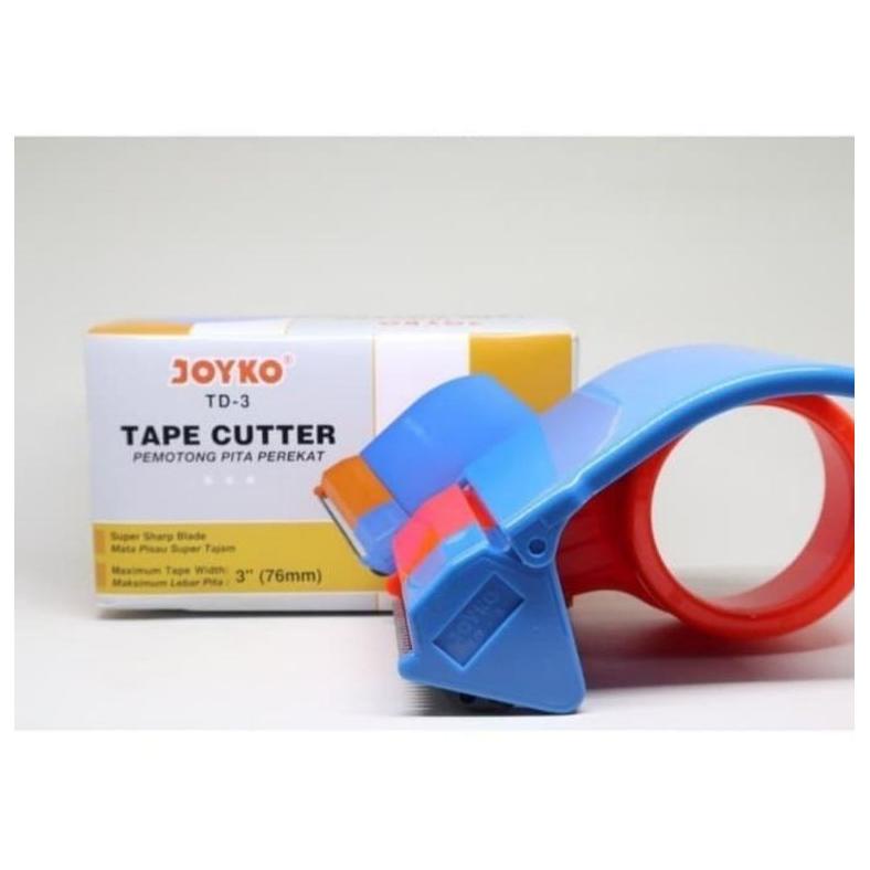 

Dispenser Plakban Lakban Isolasi Tape Cutter 3 Inch Joyko Td-3