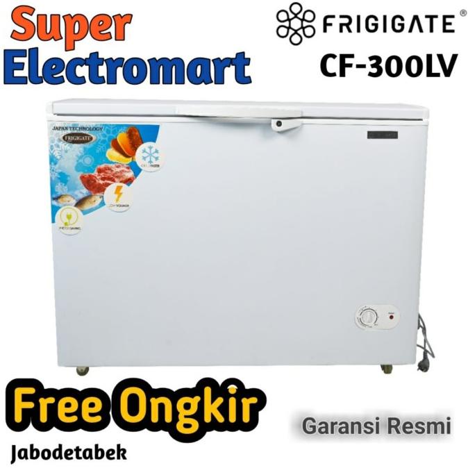 Chest Freezer Frigigate Cf-300 Lv F300Lv Freezer Box 300Liter