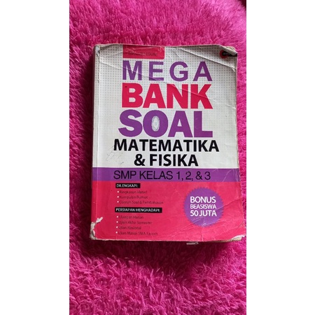 mega bank soal matematika dan fisika SMP